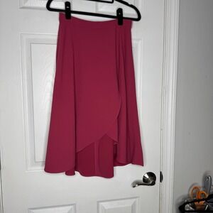 ANN TAYLOR Petite Dusty Rose‎ Tulip Bottom Hem Size 0P